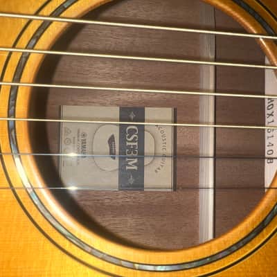 Yamaha CSF3M-VN Parlor 2010s - Vintage Natural image 6