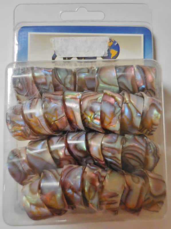AXL Celluloid Thumb Picks Medium Size in Various Colors - Pack of 30 image 1
