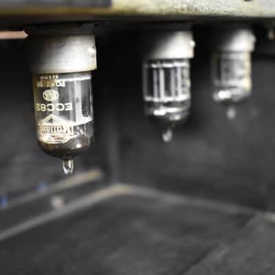 Selmer Treble N bass 50 watt 1965 / 66 amp with old xf2 EL34 tubes & Mullard ECC83 image 8