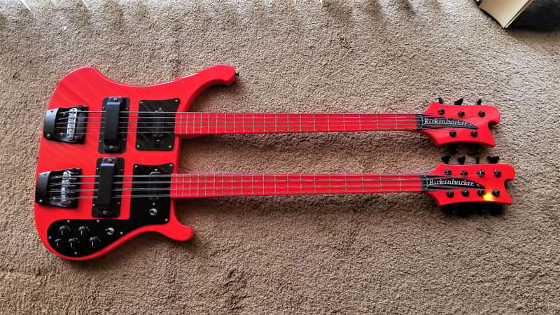 Rickenbacker 4003S Converted to 4085/8SPC Style Double Redneck Bass image 1
