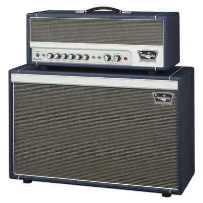 Tone King Royalist MKIII 40-Watt Guitar Amp & 2x12 Cab Stack - Royal Blue image 2