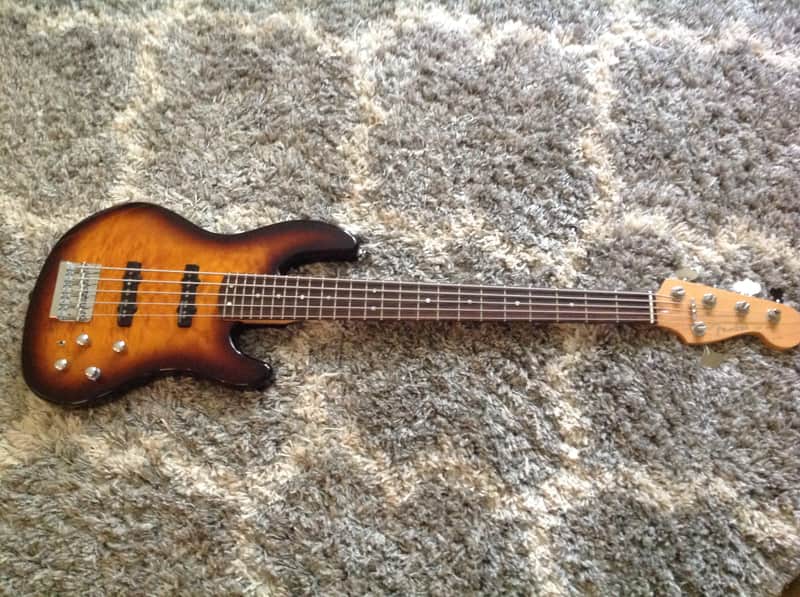 Fender Jazz V 24 Fret 5 String Bass image 1