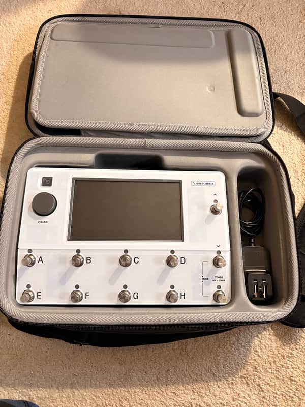 Neural DSP Quad Cortex w/ removable acrylic stomp guard and travel case image 1