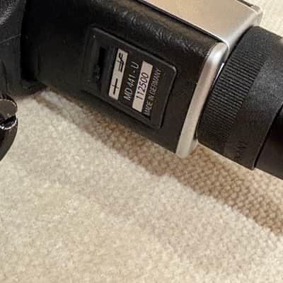 Sennheiser MD 441U Supercardioid Dynamic Microphone 1971 - Present - Black image 4