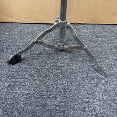 Vintage Snare Drum Stand – Adjustable Tripod – Project / Parts – Poor Condition image 9