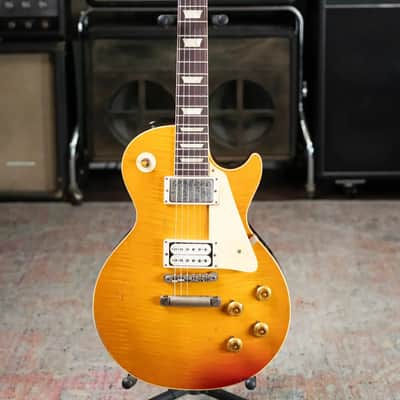 Gibson Custom Shop 1959 Les Paul Standard BOTB Page 116 Murphy Lab Heavy Aged Electric Guitar - Sunburst with Hardshell Case image 3