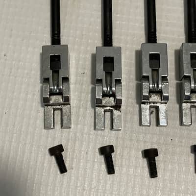 1980's Kramer Era Guitar Made in Germany Original Floyd Rose Complete Chrome Saddles image 2