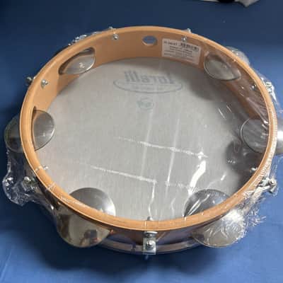 10" Torelli Brazilian Handmade Pandeiro Tambourine Synthetic Animal Skin and Wood Color Inject Plastic Body image 3