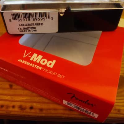 Fender V-Mod Jazzmaster Pickup Set 2010s - White image 2