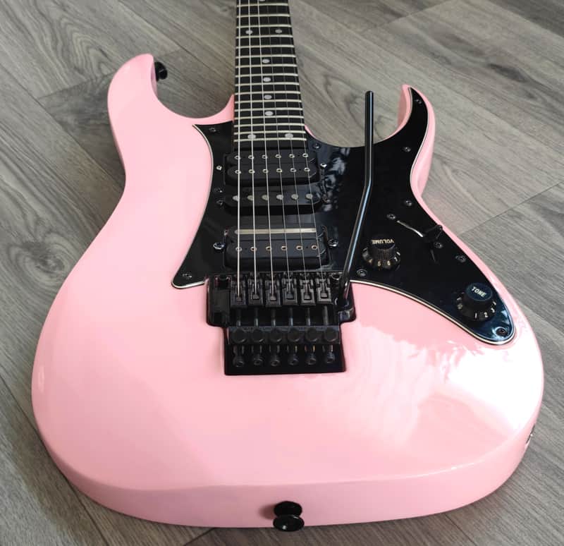 IBANEZ RG 550 Light Shell Pink-Dimarzio-1991-92 Year - one off