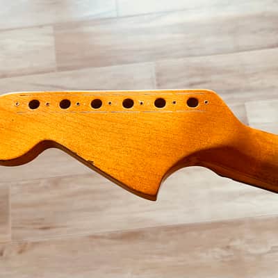 FENDER JAGUAR 1962 Neck JOURNEYMAN RELIC MUSIKRAFT NITRO JUMBO STEEL RADIUS 12" image 18