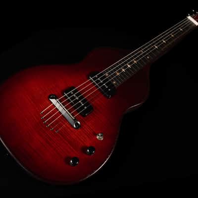 Beard Trailhead Lap Steel, Two-Tone Cherry, Flamed Maple, Lollar P90s - NEW image 6
