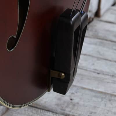 Takamine TB10LH 4 String Fretless Upright Acoustic Electric Bass Guitar w Case image 15