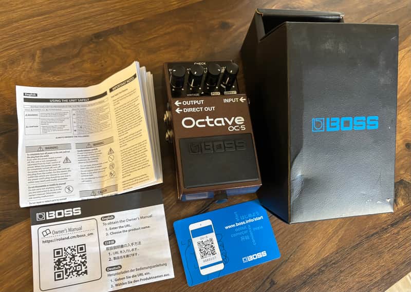 Boss OC-5 Octave 2020 - Present - Brown image 1