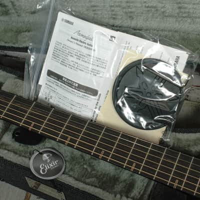Yamaha - FS9 MX NT - Acoustic-Electric Guitar - Adirondack Spruce/African Mahogany - w/ Hardshell Case - x103A image 11