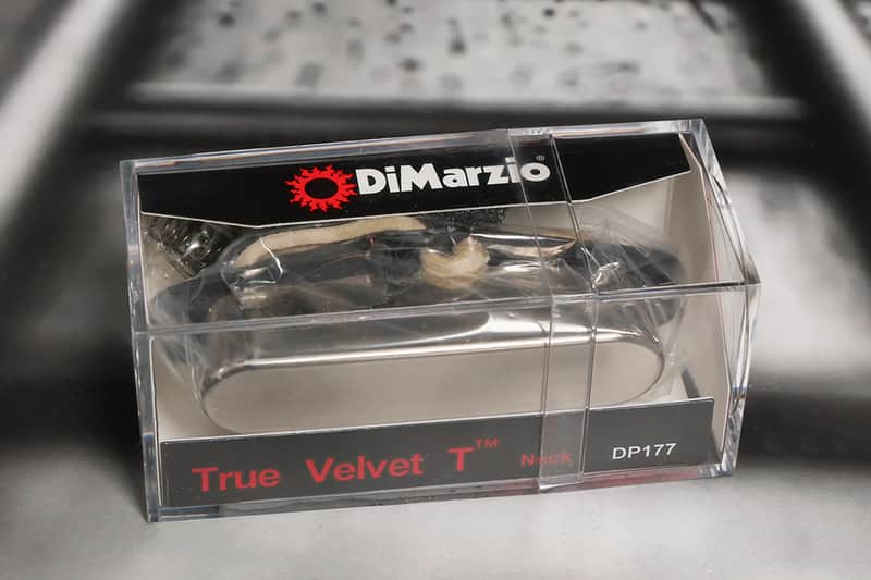 DiMarzio DP177C True Velvet T Telecaster Neck Rhythm Pickup / Tele Chrome Cover image 1