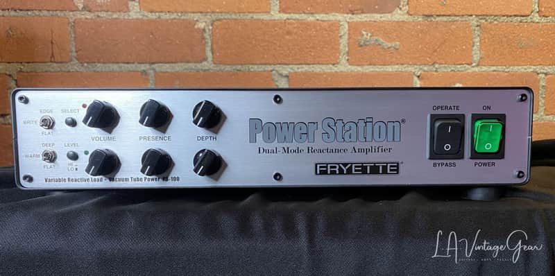 Fryette Power Station - PS-100 Dual Mode Reactance Amplifier Now Shipping - NAMM Sale! image 1