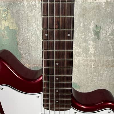 Harmony Silhouette Bigsby with Rosewood Fretboard 2023 - Present - Burgundy image 5
