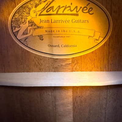 Larrivee OMV-03 Mahogany Brand New - Satin image 7