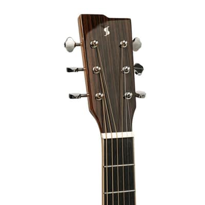 Stagg SA45 D-AC Dreadnought Spruce Top Mahogany Neck 6-String Acoustic Guitar image 6