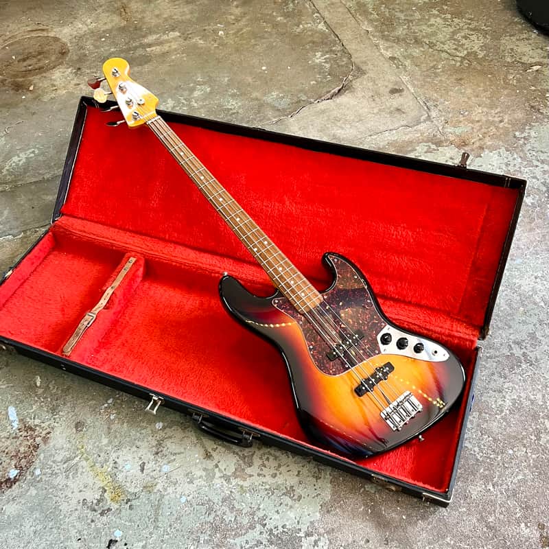 CIJ Fender 62 Jazz Bass JB62 1999 - Sunburst original vintage MIJ
