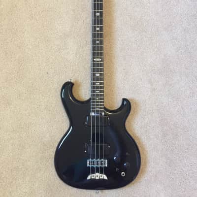 Alembic Spoiler 1983 Black Cliff Burton Metallica 32” Medium Scale Koa Body Maple Neck image 1
