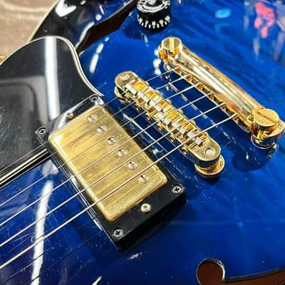 Gibson ES-137 Classic Blue Burst 2003  [USED][GTK017] image 7