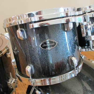 Tama Starclassic Birch Bubinga Drum Kit, Indigo Blue Sparkle Lacquer, Die-Cast Hoops , Pro Heads ! image 7