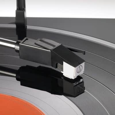 Audio-Technica AT-LP60 Fully Automatic Stereo Turntable System (Orange) image 2