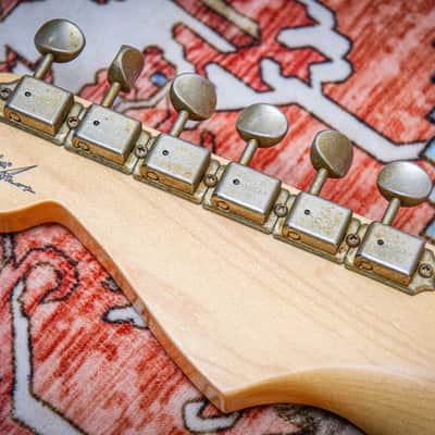 FENDER USA Custom Shop 1960 Stratocaster Reissue Jrny' Relic "Fiesta Red + Rosewood" (2024) image 16