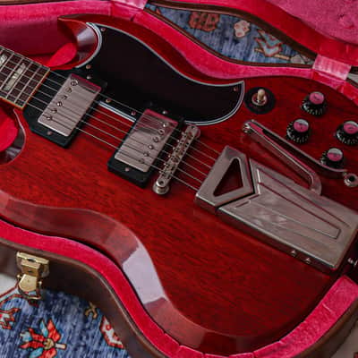 GIBSON USA Custom Shop 60th Anniversary '61 Les Paul SG Standard "Cherry Red + Rosewood" (2021) image 2