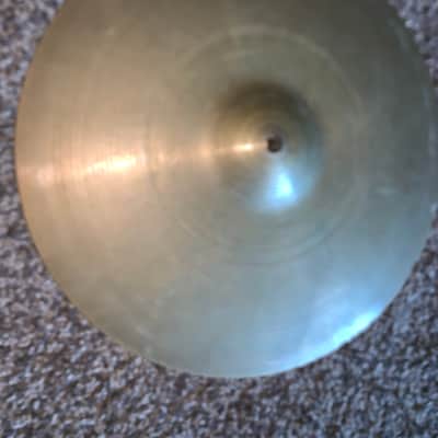 Vintage Zildjian 15  inch hi hat hi hat cymbal bottom cymbal only image 2