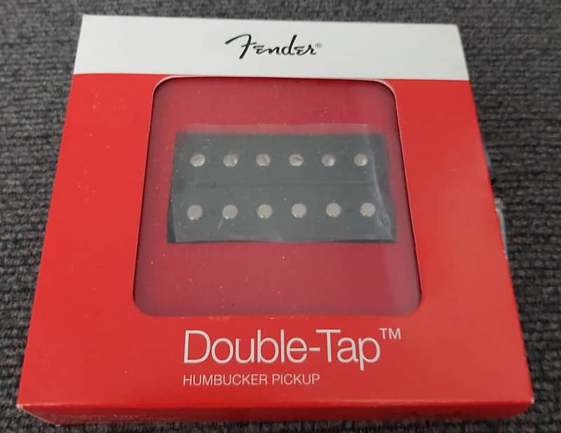 Fender 099-2280-006 Double-Tap Bridge Humbucker 2010s - Black image 1