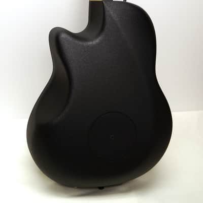 Ovation 2078TX-5 Elite T Deep Contour Acoustic-Electric Guitar - Textured Black image 8