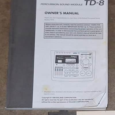 Roland TD-8 Drum Sound Module 1999 - 2005 - Silver image 6