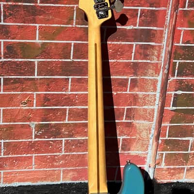 Fender Jazz Bass 1980 - 1-off original Maui Blue International Color ultra clean & cool. image 9