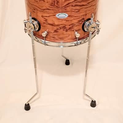 MARTIAL PERCUSSION BUBINGA/MAPLE/BUBINGA 7 PC. DRUM KIT SHELL PACK - FREE SHIP TO C-USA! image 8