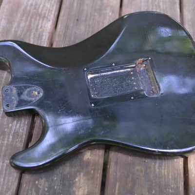 1972 Vintage Fender Stratocaster 3-Bolt Body Original BLACK 1970's Strat Guitar image 9