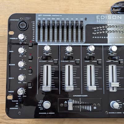EDISON PROFESSIONAL 1920MKIII DJ Mixer 6 Channels image 2