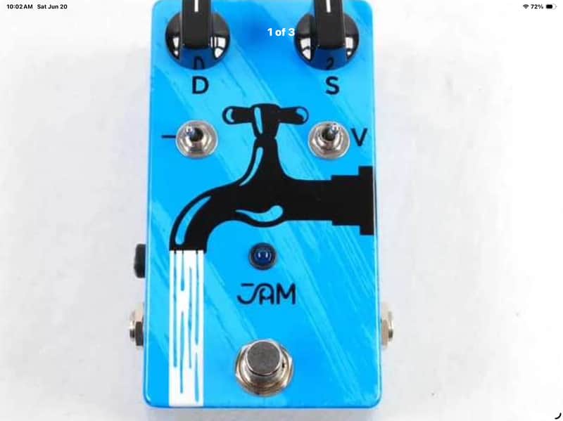 JAM Pedals Waterfall 2010s - Hand Painted image 1