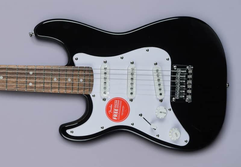 Squier Mini Strat Left Hand - Black image 1
