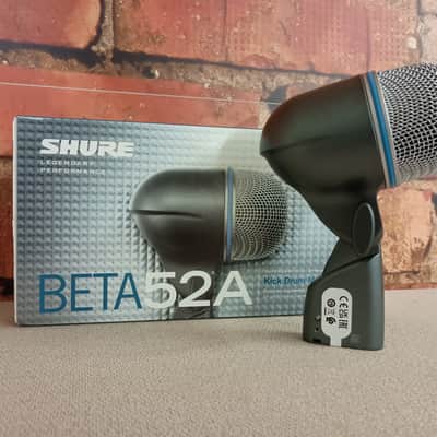 Shure BETA 52A Supercardioid Dynamic Bass Drum Microphone - Black image 1