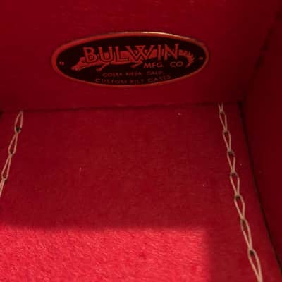 Vintage Fender Newporter 1967 1968 Mahogany Unplayed Original Bulwin Case image 16