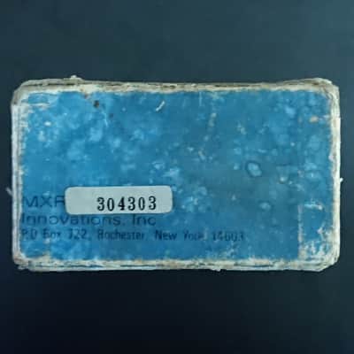 1970s - Boxed - Rare Vintage MXR MX-103 Script Blue Box 1973 - 1975 - Blue image 17