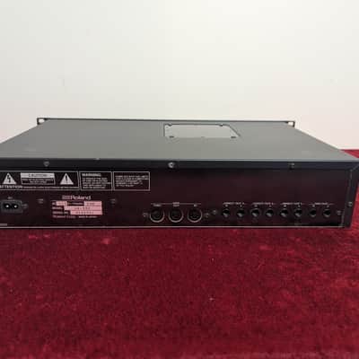 Roland Super JD-990 Sound Module Synth with SR-JV80-04 Vintage Synth Expansion 1993 - 1996 - Black RackMount Synthesizer Rack Mount Unit image 11