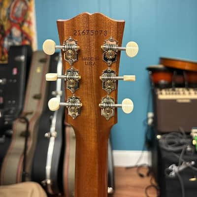 Gibson J-45 Studio Rosewood 2025 - Present - Gloss Rosewood Burst, Upgraded with Hard Case image 4