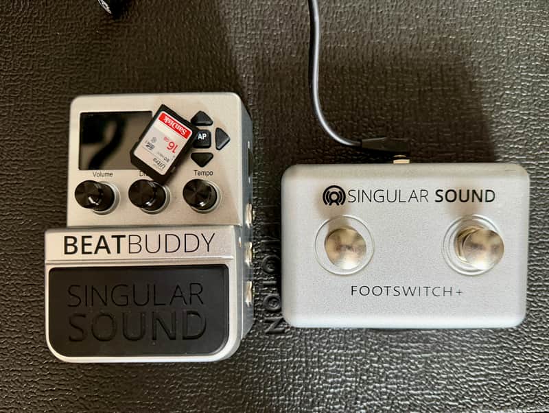 Singular Sound BeatBuddy with Footswitch 2010s - Silver image 1