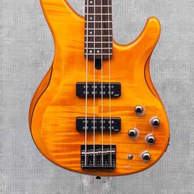 Yamaha TRBX604 FM Matte Amber Bass 4 String image 1
