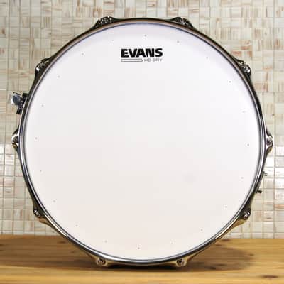 Click Icon 4x14 10ply Maple Snare Drum -Flaky Oak Veneer Satin Oil image 6