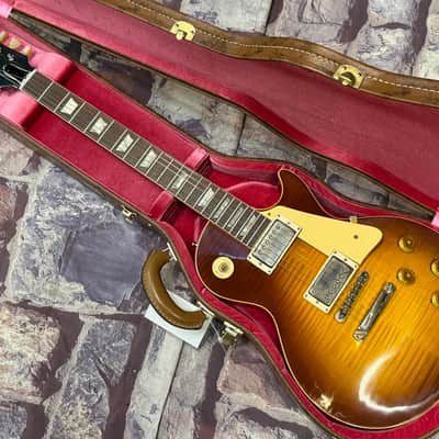 Gibson Custom Shop 1959 Les Paul Standard VOS Iced Tea Burst New Unplayed Auth Dlr 8lb12oz #289 image 10